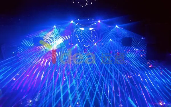 Low  price disco dj stage 5w rgb multi color beam animation laser light Laser Stage Lighting