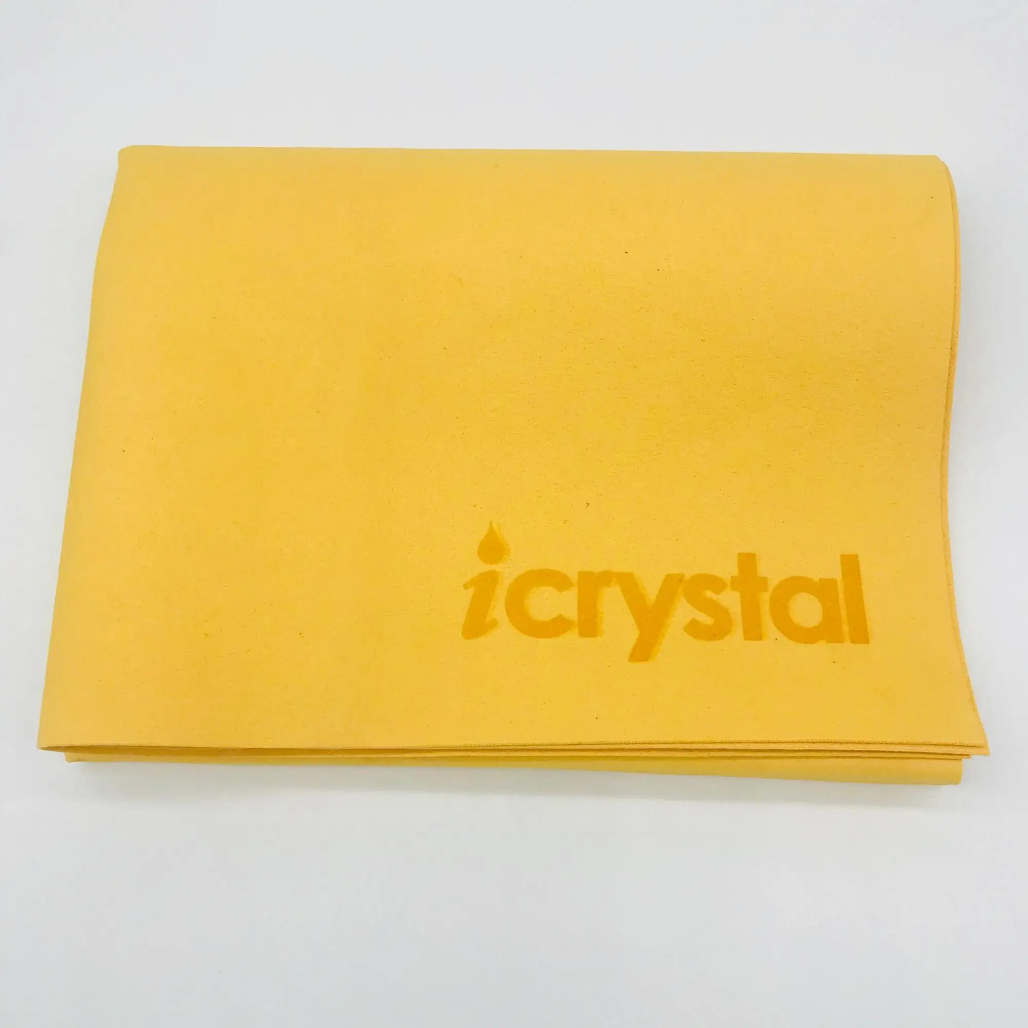 Лучшая Роскошная синтетическая поглощающая ткань замши для автомобиля с PU Touch Impression Anti Water Mark микрофибра тряпочка кожа