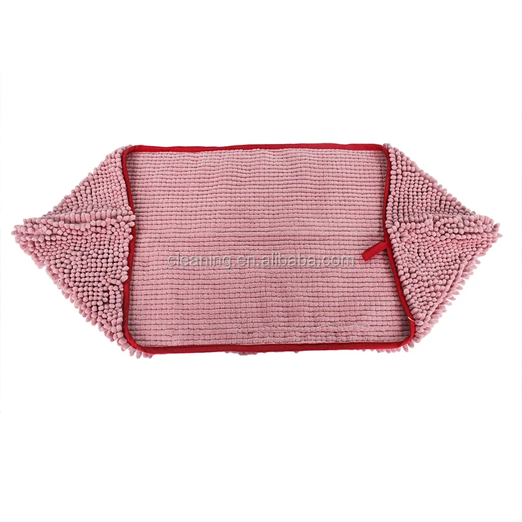 Ultra Absorbent Soft Quick Drying Dog Microfiber Chenille Cleaning Towel for Pet