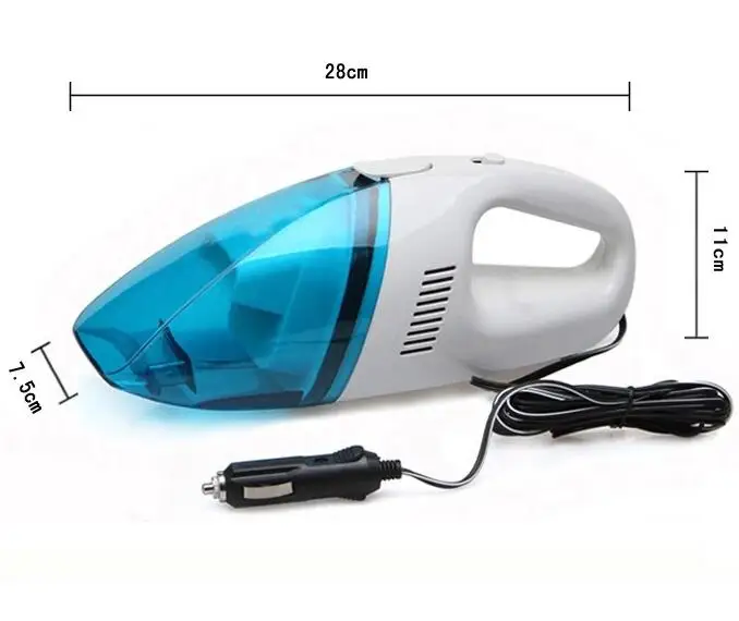 
Car Styling Vacuum 12V Auto Vacuum Cleaner 6 in 1 Handheld Vacuums with 2.5m Power Cord 
