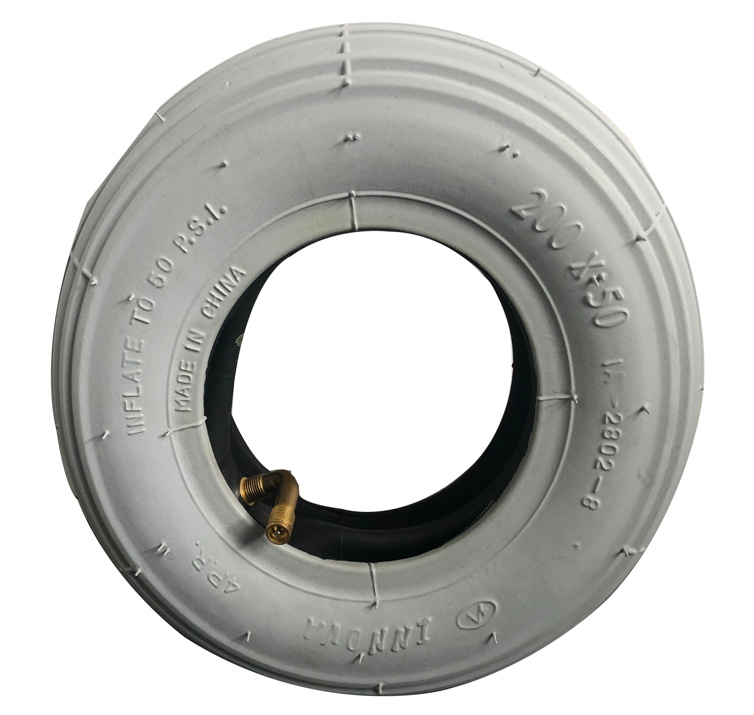 INNOVA 7*1 3/4 Black Color Wheelchair Tires/Tyres With Inner Tubes