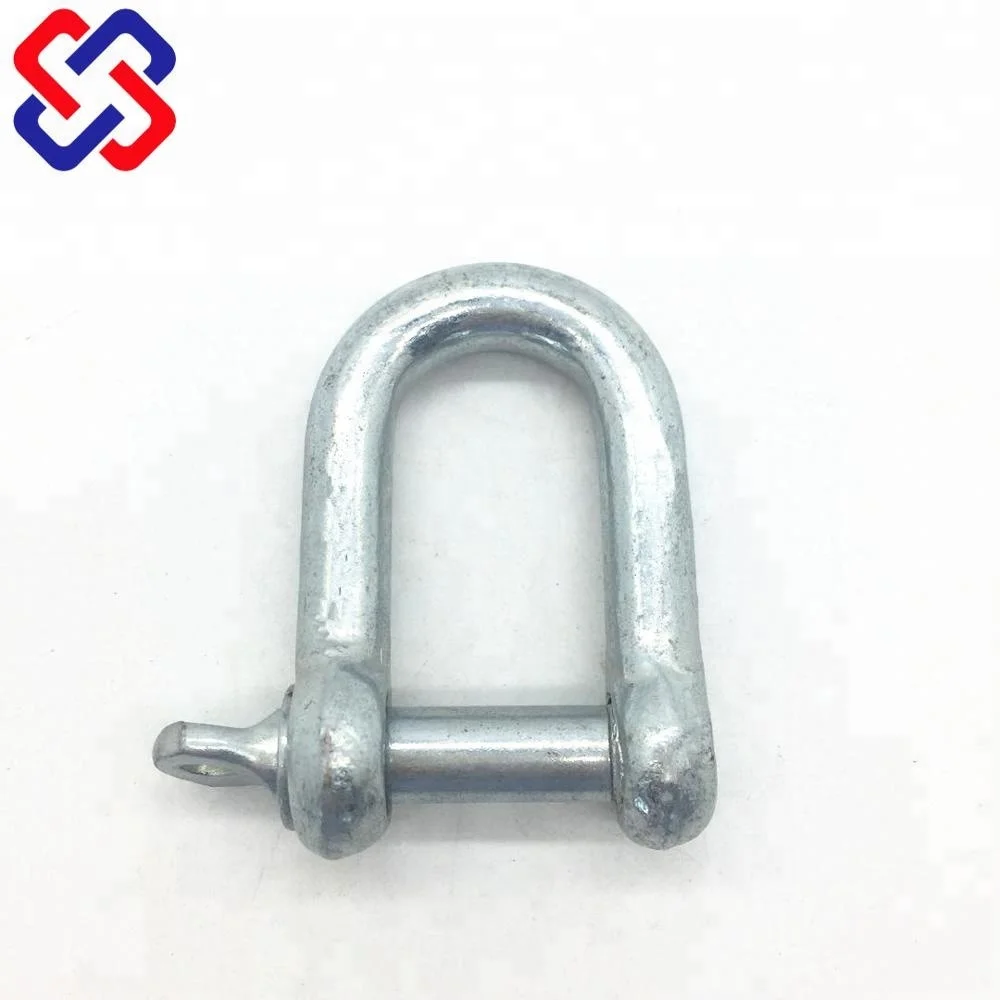 
Rigging Hardware Galvanized U.S Type D Shackle 