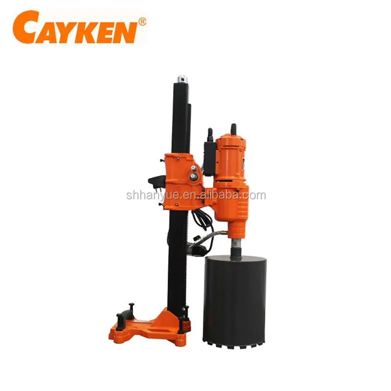 CAYKEN Three-shift Gear Speed Diamond Drill Professional Wet Core Drill Machine for Reinforced Concrete