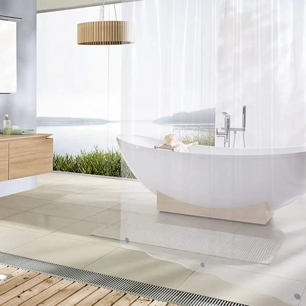 High quality hotel or home used  shower curtain liner