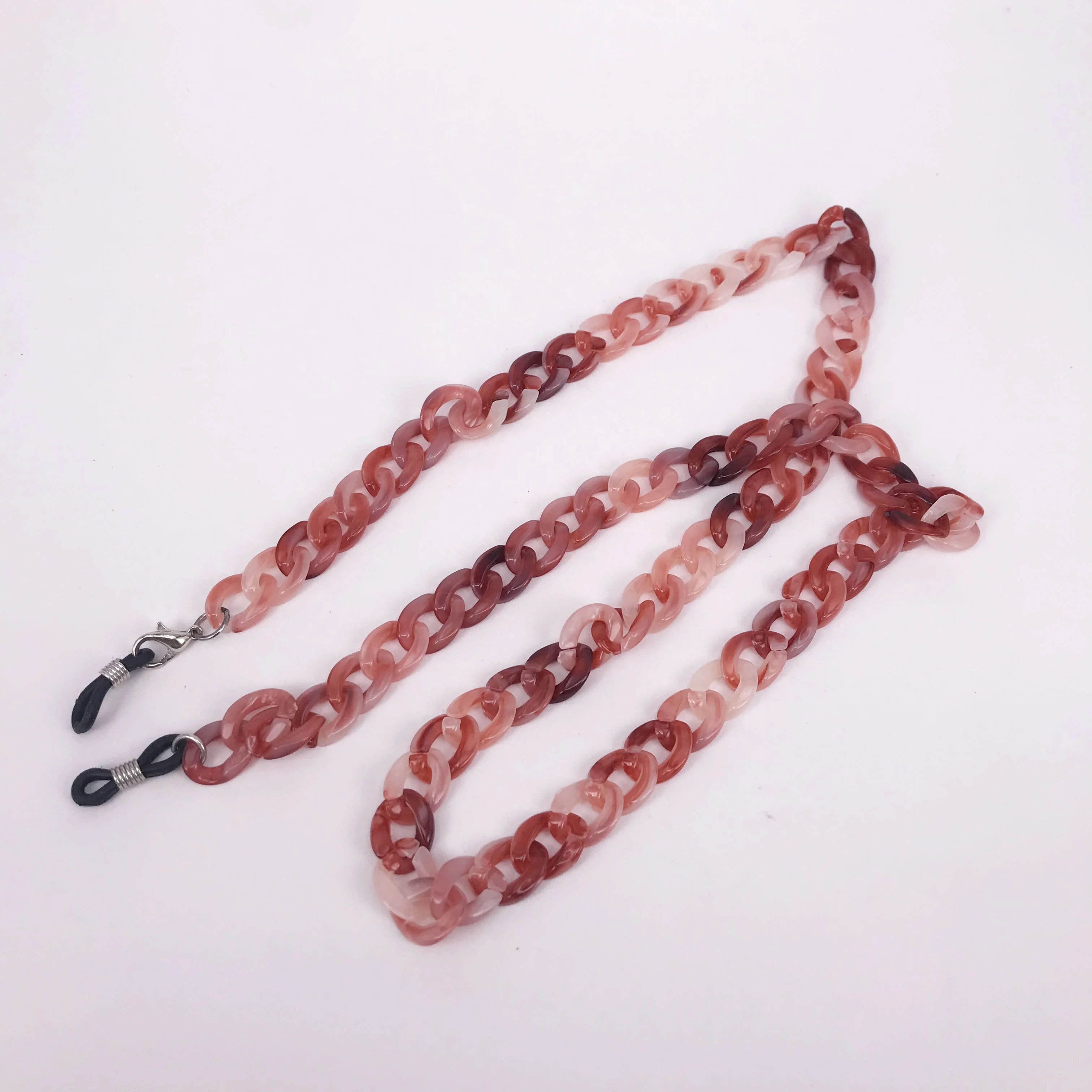 Fashion 65cm Many Colors  Oval Link Plastic Neck Chain Strap