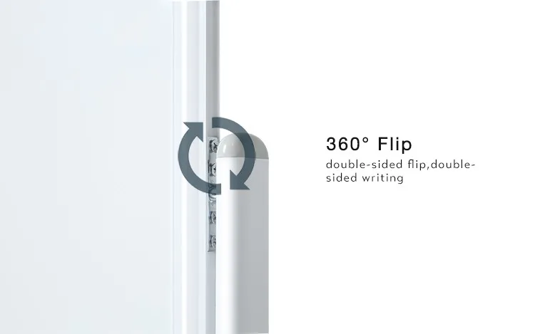 Mobile magnetic whiteboard white board stand dry erase board