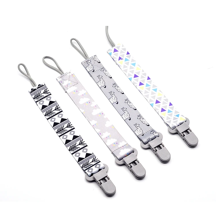 Wholesale stylish baby toy holder pacifier clip for baby shower gift