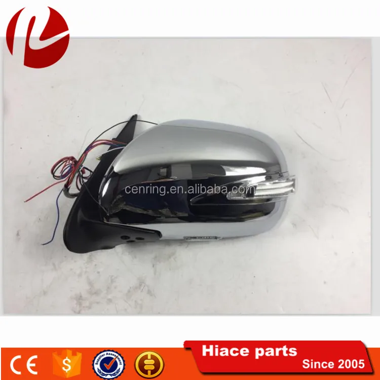 hiace mini bus spare parts LED Chrome cover hiace side mirror