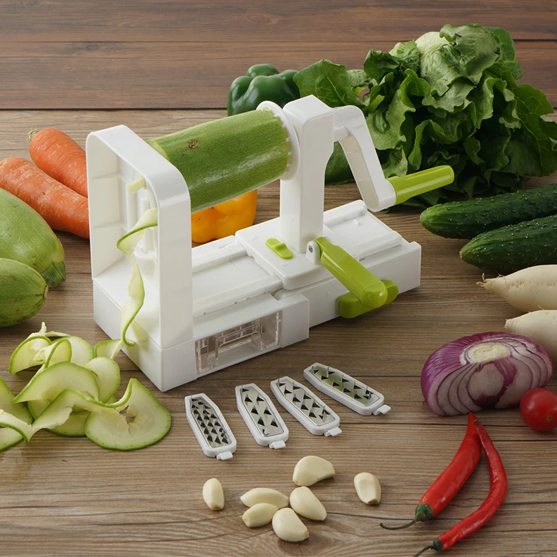 Kitchen Accessories Hand Manual Vegetable Cutter Carrot Onion Food Spiralizer Potato Slicer Best