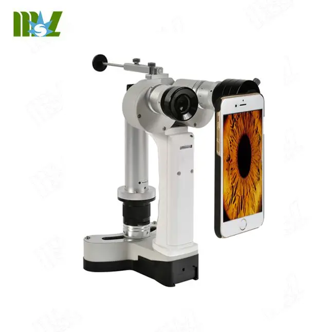 Professional Ophtalmology equipment portable slit lamp MSLHSL01 digital slit lamp microscope with rechargeable battery