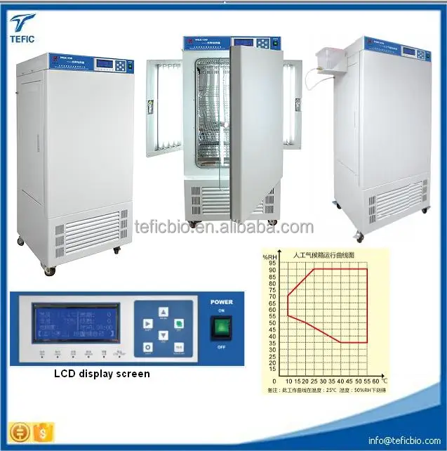 Artificial Climate Incubator Plant Growth Chamber Laboratory Incubator with Growth Chamber
