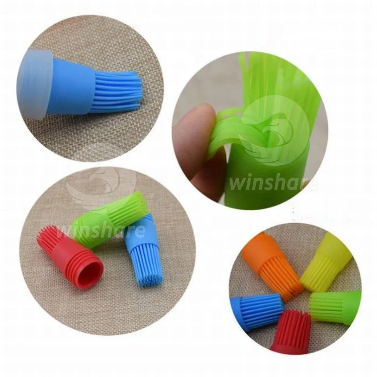 Силиконовая щетка для бутылки с маслом, силиконовая щетка для барбекю, силиконовая щетка для бастирования с бутылкой для масла