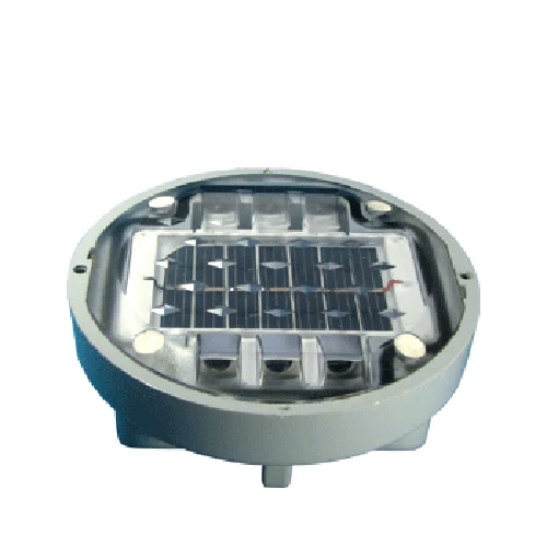 Solar Powered (Charging) LED Cat Eye (Road Stud / Pavement Marker) MS-140(Burial Type Aluminum Alloy Waterproof IP68)