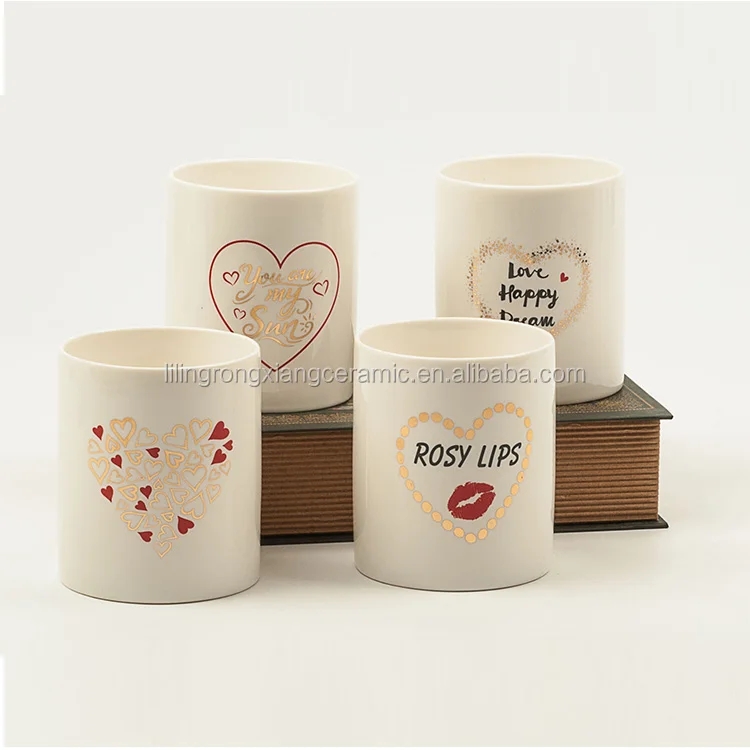 2017 china factory wholesale lovely straight coffee ceramic mug porcelain cup