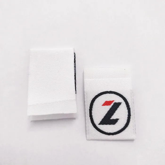 Cheap Textile Label Custom Hem Tags Garment Labels Custom Size Main Labels Woven Polyester,100% Polyester T/T & Paypal Opp Bag