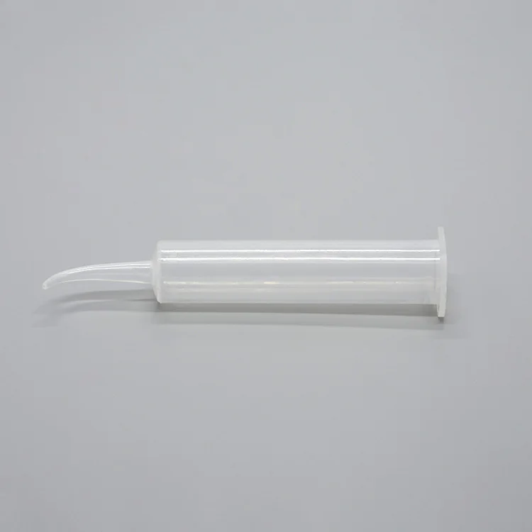 
Disposable plastic curved tip syringe dental syringe 