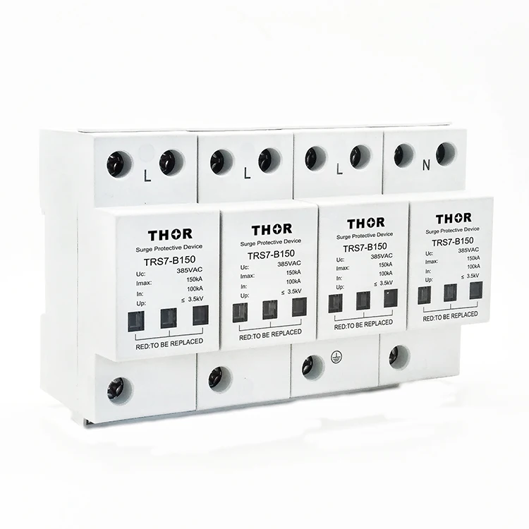 Ограничители перенапряжения, амортизатор перенапряжения 150KA ac, стабилизатор напряжения spd