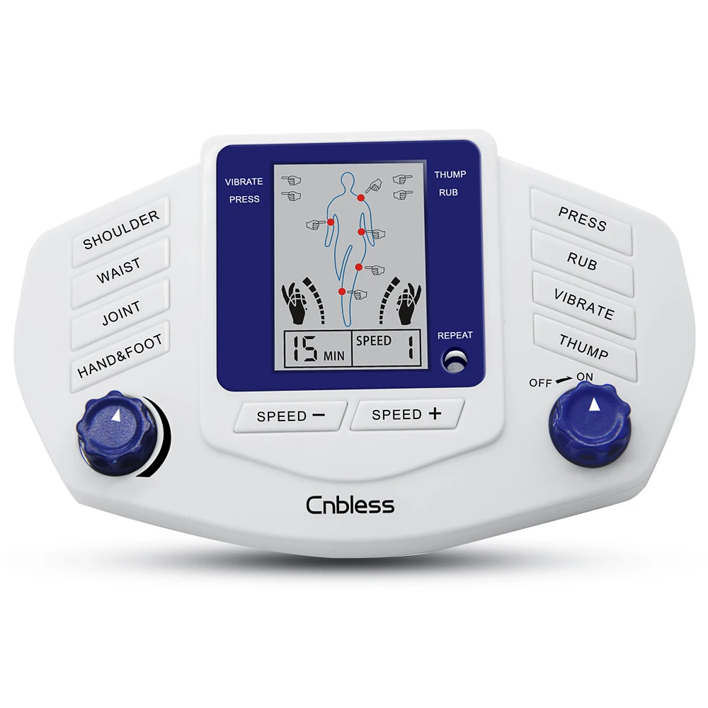 ABS Portable Tens Unit Stimulator Machine Electric Nerve Muscle Stimulator