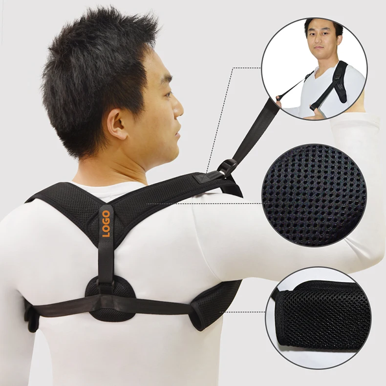 
Relief Pain Shoulder Support for Women and Men Posture Corrector Prevent Slouching Clavicle Belt 