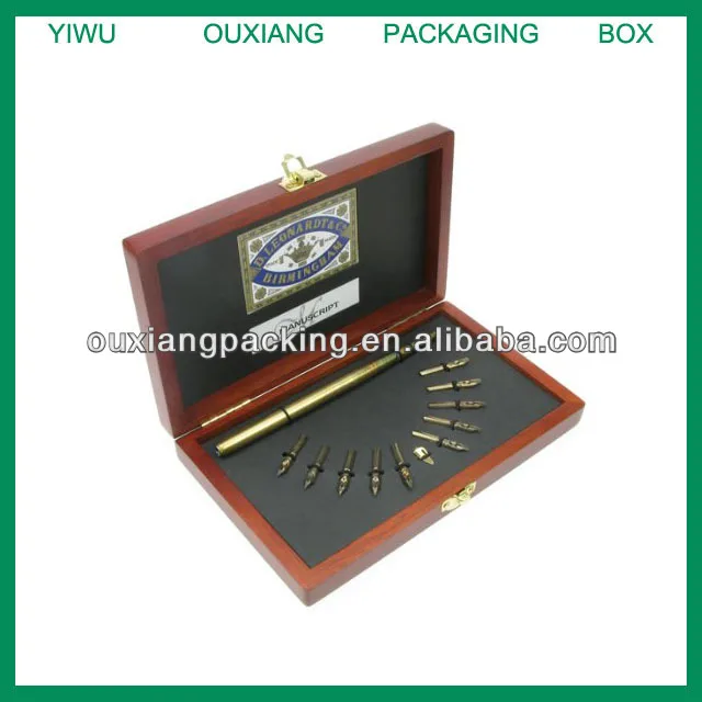 Display Case Wooden Rosewood Pen Box