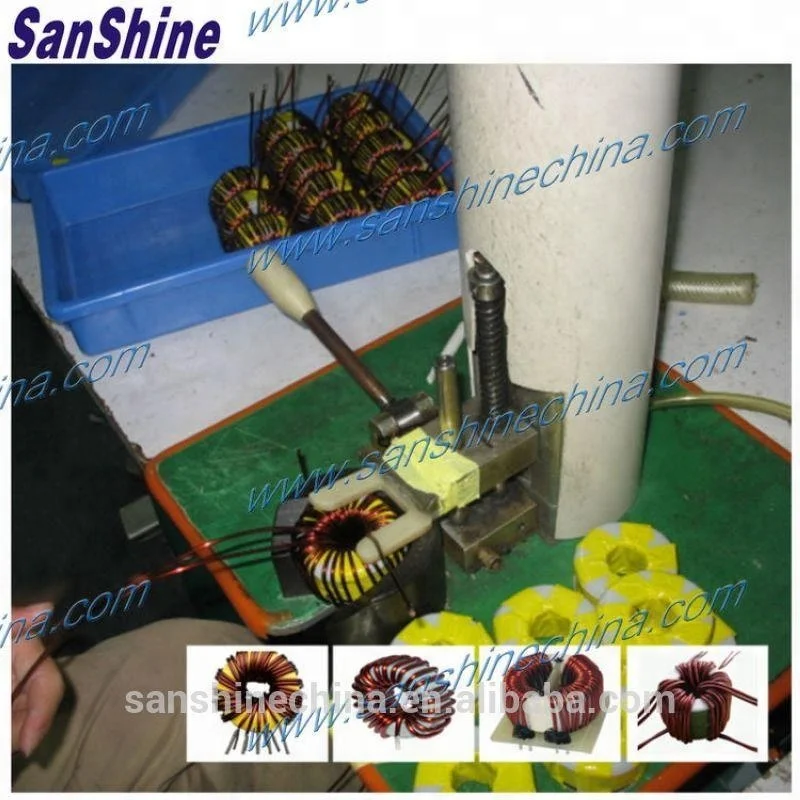 Replace GORMAN hustler toroid coil winder by (SS200) semiautomatic toroid coil winding machine