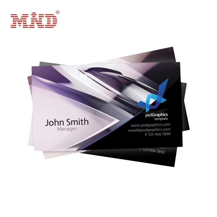 Laser Printing Custom Hot Foil Business Cards Online For Loyalty Program