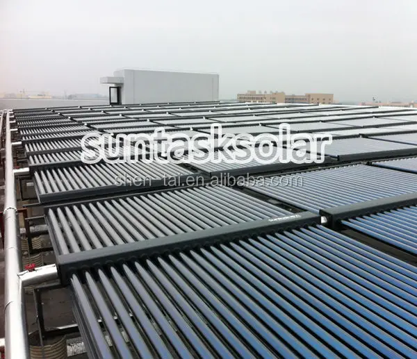 Солнечный нагреватель для бассейна, также используется в отеле