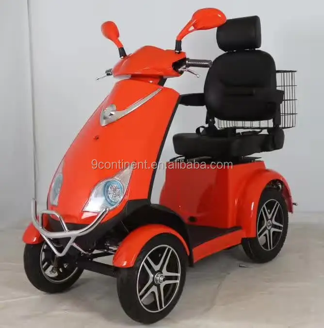 China electric motorcycle scooter 4 wheel for adults