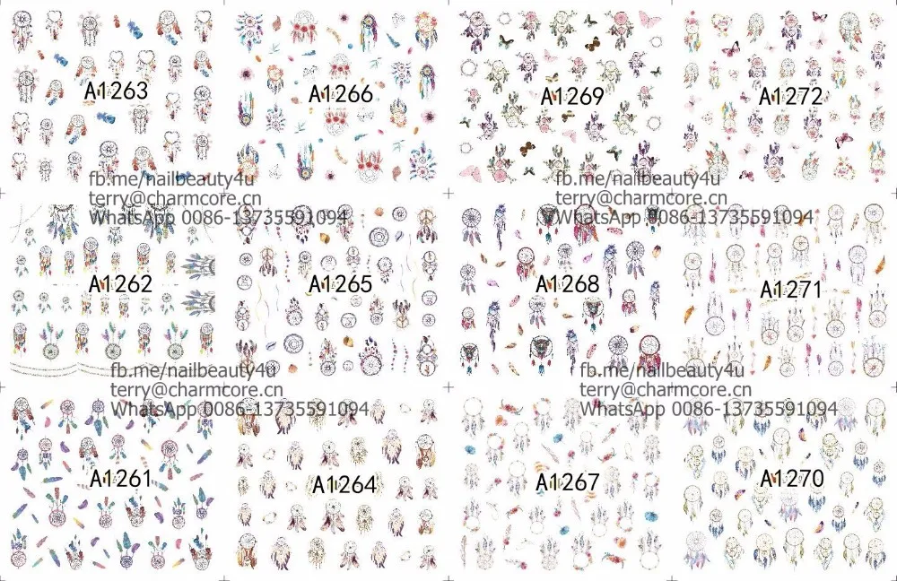 nail art design sticker decoration decals for nail beauty