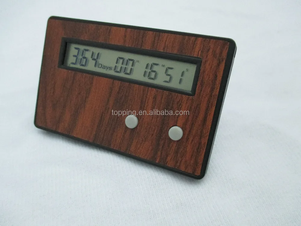 365 days countdown timer with LCD digital timer