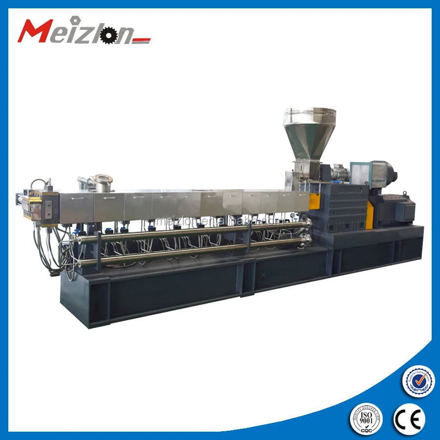 Parallel Counter Rotating Twin Screw Extruder For Sale