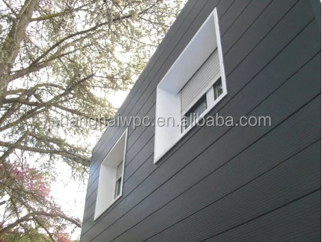 WPC Outdoor Covering Decorative Siding WPC Exterior Sectional Wall Panels