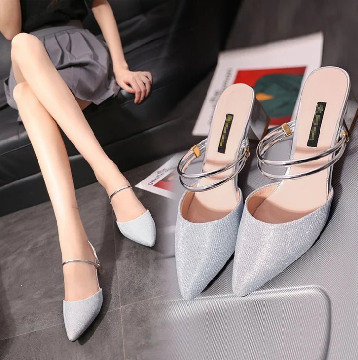 cy20045a 2018 New Summer Lady Woman Sandal Lady Shoes latest Style Women High Heel Sandals Shoes