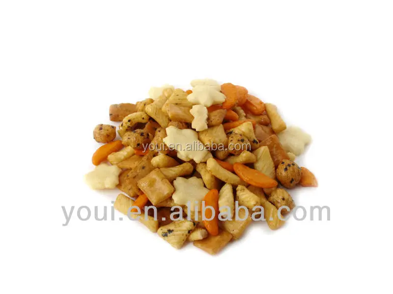 Green Wasabi Rice Crackers