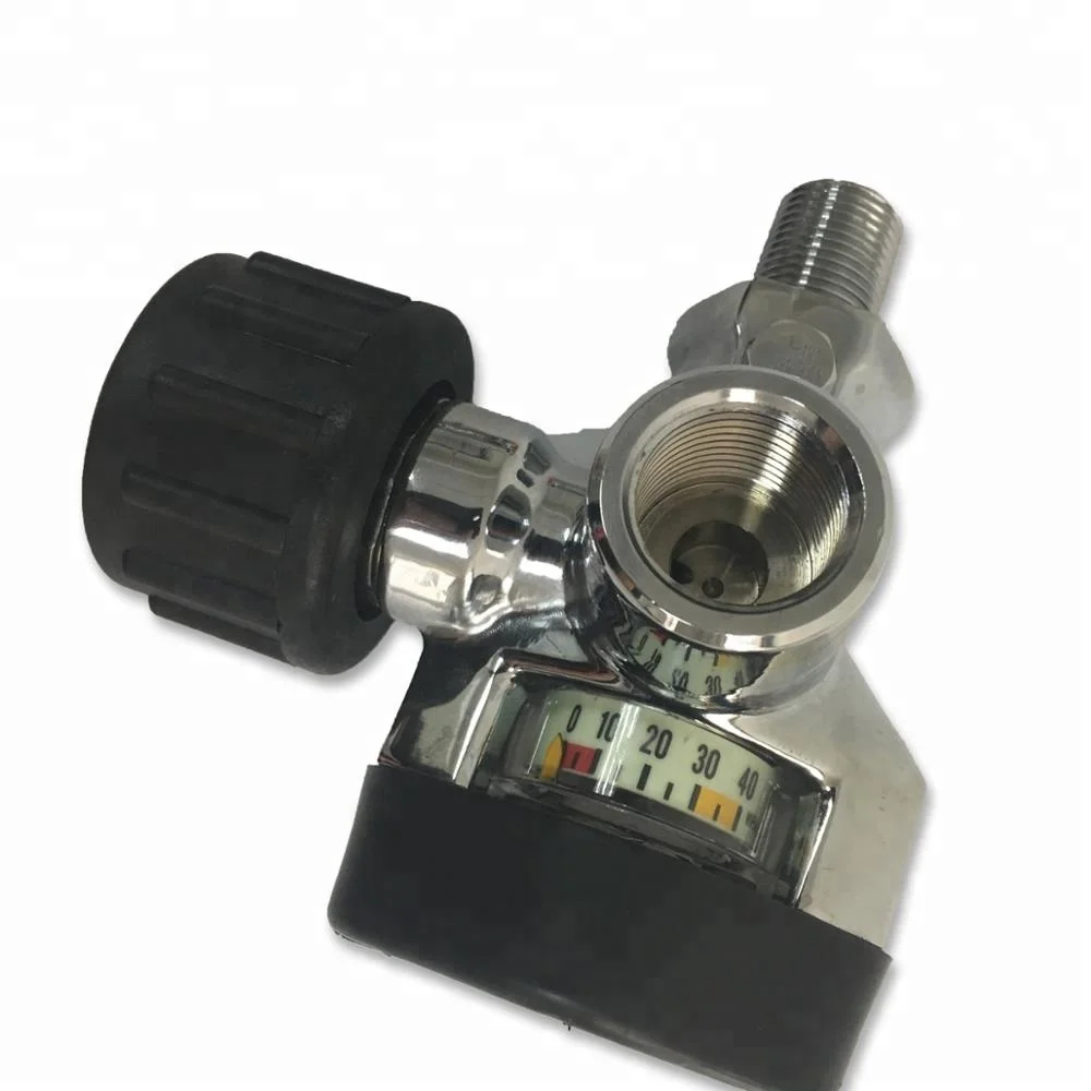 
High pressure 4500psi connection size m18*1.5 air gas valve for gas tank for Air Rifle 