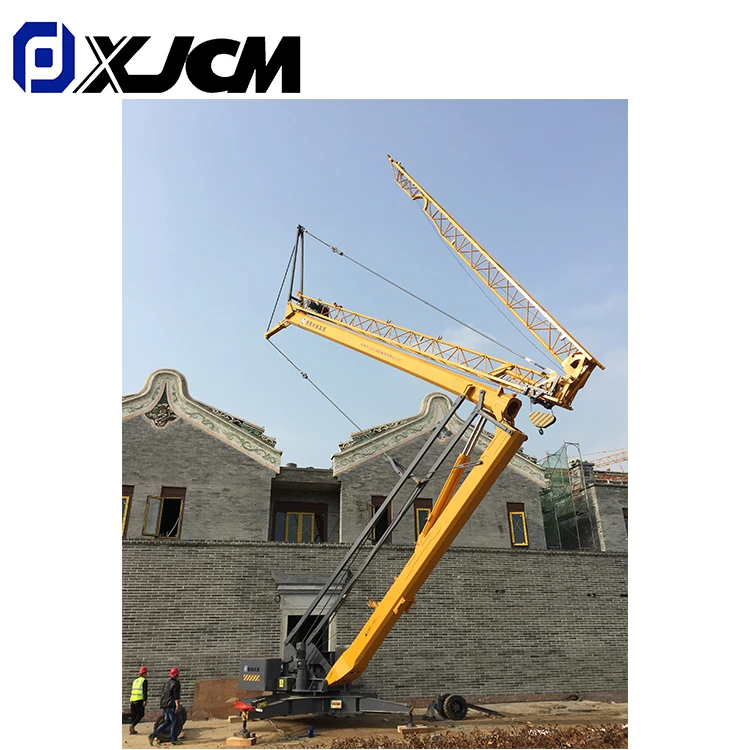  Xuzhou сджкм произвести 2 тонная небольшой самомонтирующийся башенный мини-кран для
