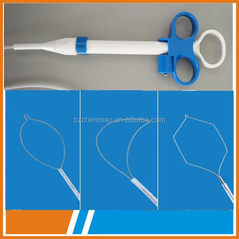 Surgical Disposable polypectomy snare for endoscope