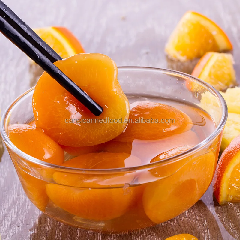 Wholesale Canned Apricot Fruit Dices/ Sliced / Halves in Light Syrup