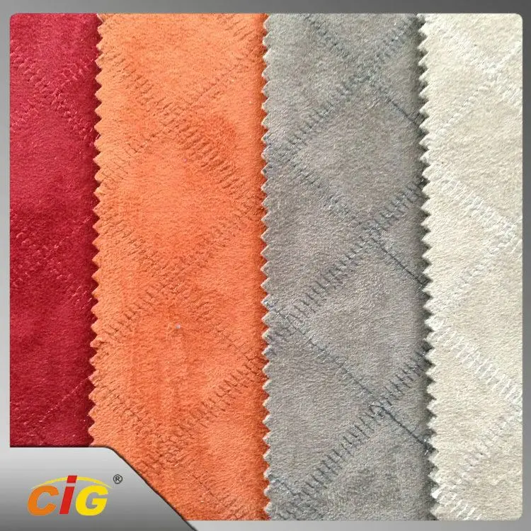 Best Price Stronger Durable perforated suede fabric