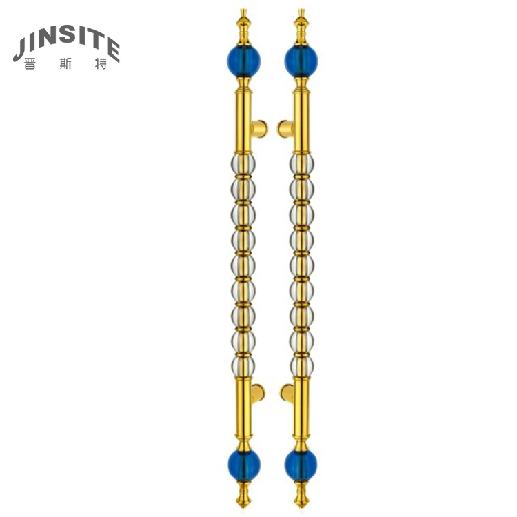 luxury vintage crystal brass handles