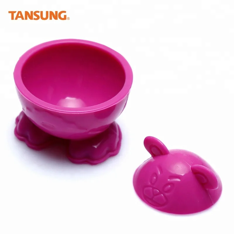 Funny Cute Silicone Egg Cups Silicone Egg Holder With Foot