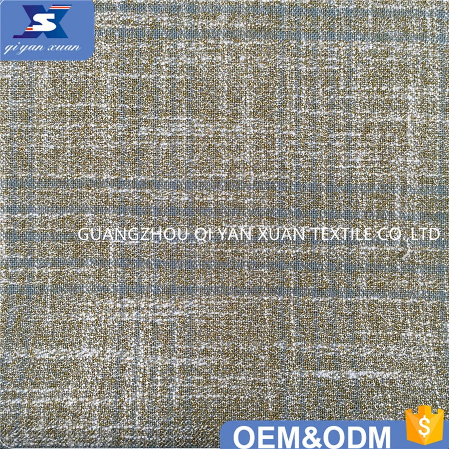 Мужской Блейзер в клетку, блейзер из ткани с яркой текстурой, полиэстер, вискоза, спандекс