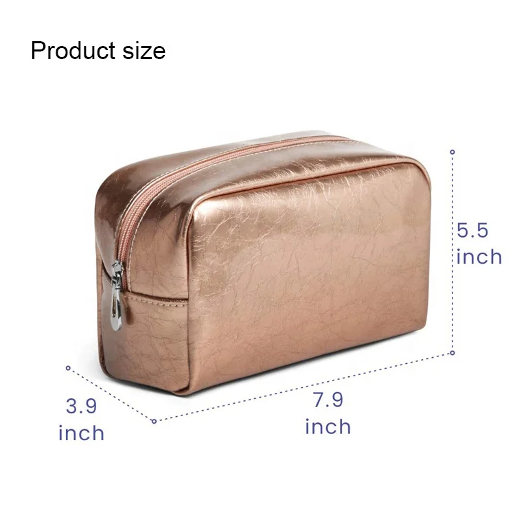 eco friendly waterproof cosmetic pouch makeup bag make up bag sublimation blank makeup bag