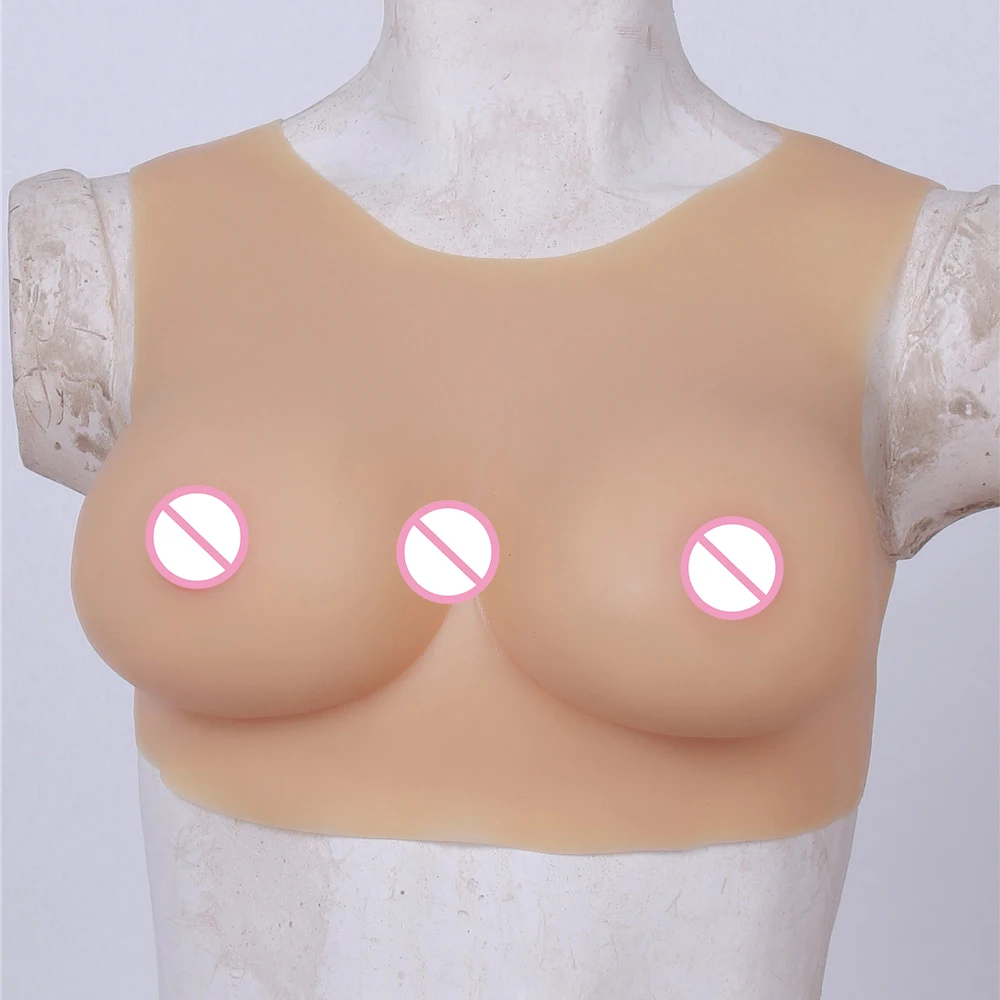 C Cup Male Tit False Boobs Drag Queen Crossdresseing Breast Form For Crossdresser women