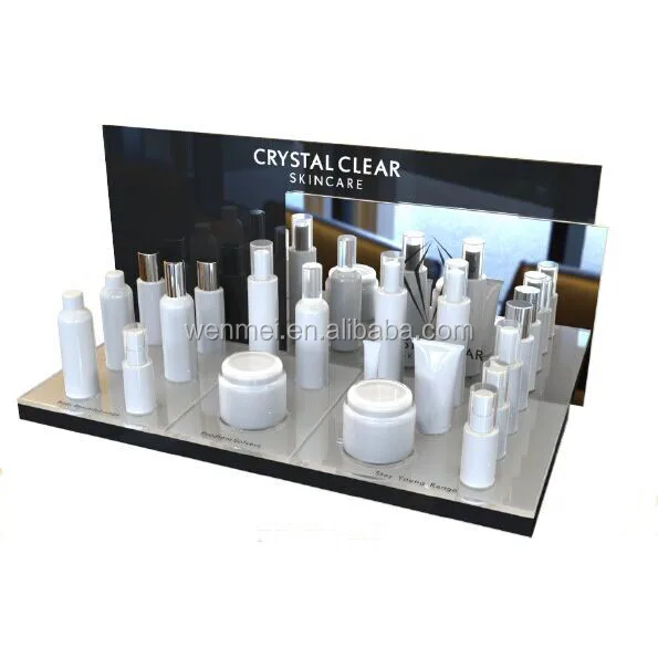 Pop custom countertop Acrylic Cosmetic display
