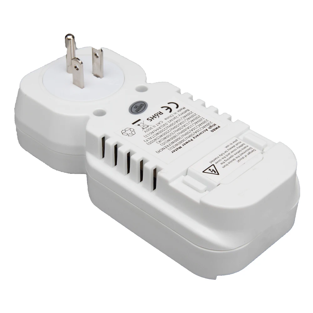 Герц цифровой измеритель энергии Вт Напряжение Вольтметр мощность анализа измеритель мощности Новый 230V 50HZ однофазный цифровой только в том случае, прозрачное отделение для удостоверения личности