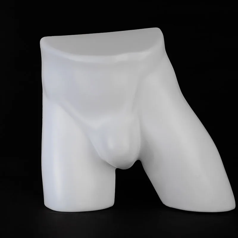 XINJI Sexy Black Man Panties Mannequins Male Underwear Hip Torso Mannequin