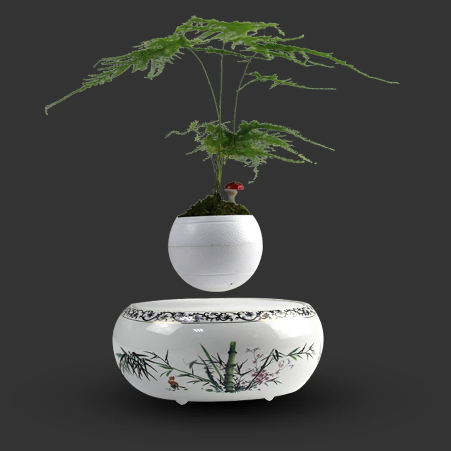 Indoor plastic air flower pot floating plant pot bonsai