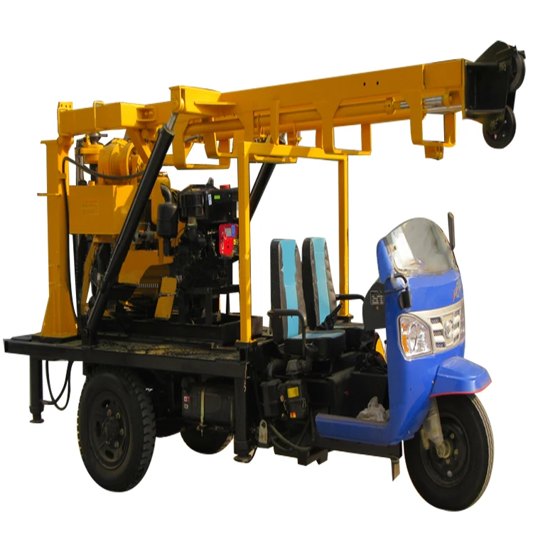 Trailer Mounted Water Well Borehole Drilling Machine