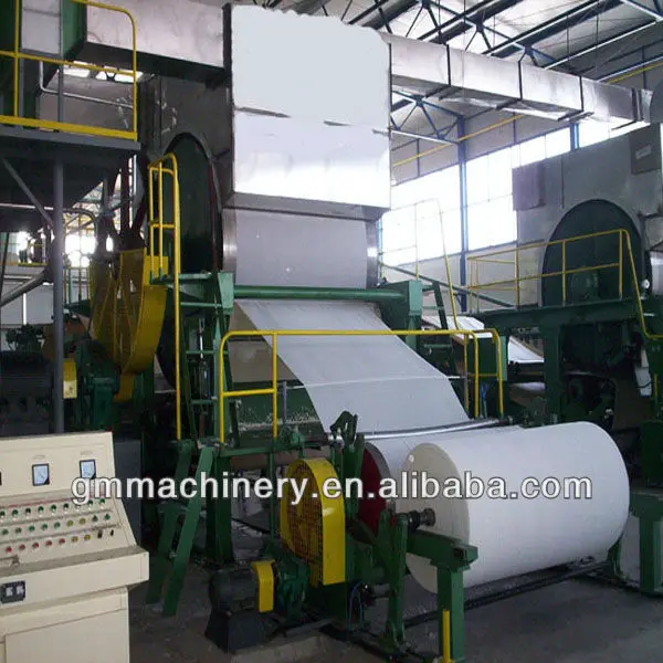 
High quality 1092mm small model waste paper recycling machine to make toilet tissue paper, machine for small business 